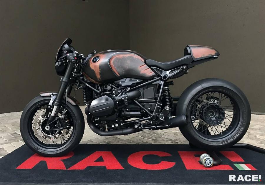 BMW R9T Rusted Racer by RACE! & RIZOMA